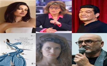 سماح أنور وباسم سمرة وأروى جودة في تحكيم جائزة الاتحاد الأوروبي بمهرجان أسوان   