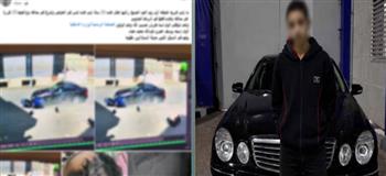  ضبط سيارة وسائقها بعد حادث إصابة طالب على طريق بالدقهلية