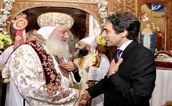 السفير بسام راضي ينقل تهنئة الرئيس السيسي إلى الجالية القبطية في إيطاليا