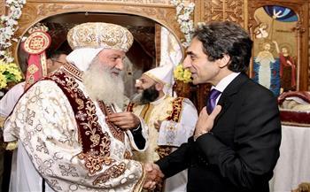 السفير بسام راضي ينقل تهنئة الرئيس السيسي إلى الجالية القبطية في إيطاليا