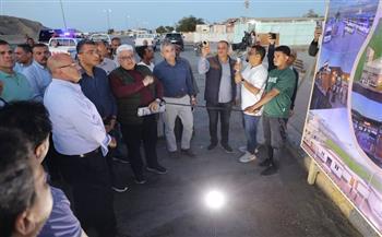 البرقي يتفقد منظومة خدمات مرسى علم.. موقف سيارات وتطوير ميدان السكري ومبنى إداري جديد على أعتاب الافتتاح