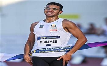 وزير الرياضة يهنئ معتز وائل بعد التتويج بذهبية كأس العالم للخماسي الحديث 