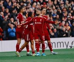 محمد صلاح يشارك الجمهور ليلة تألقه مع ليفربول عبر إنستجرام.. صور 