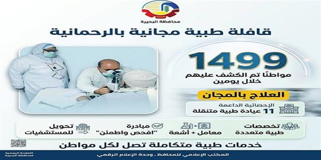 قافلة طبية مجانية بالرحمانية توقّع الكشف الطبي على 1500 مواطن خلال يومين