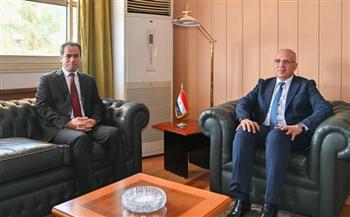 وزير الري يبحث مع رئيس الهيئة الوطنية للإعلام التعاون المشترك في مجال زيادة الوعي المجتمعي بقضايا المياه