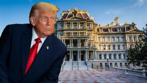 ترامب يشعل أزمة جديدة.. طلاء مبنى أيزنهاور التاريخية بـ"الطلاء السحري" 