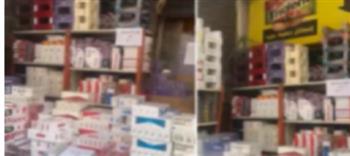 ضبط 51 ألف عبوة سجائر مهربة داخل محل بدون ترخيص بالأزبكية