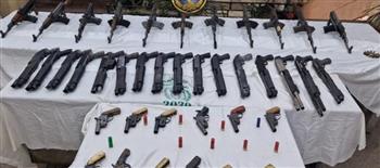 الداخلية توجه ضربات استباقية للبؤر الإجرامية وتضبط مخدرات وأسلحة بقيمة 100 مليون جنيه 