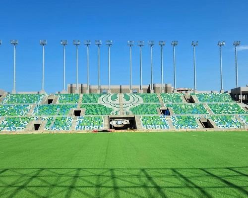 وزارة الرياضة: الانتهاء من زراعة نجيل ستاد النادي المصري الجديدا صور   