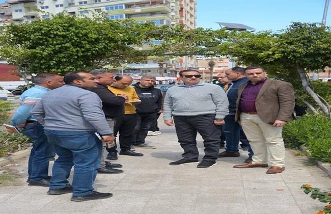 محافظ بورسعيد يتفقد عددًا من الحدائق لمتابعة توفير الأجواء المناسبة للمواطنين خلال احتفالات عيد شم النسيم