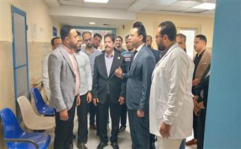 وكيل صحة سوهاج يتفقد مستشفى جهينة النموذجي لمتابعة الخدمات وبحث سبل تطويرها 