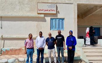 جولة تفقدية لوكيل وزارة الصحة بالبحر الأحمر على وحدات مرسى علم الصحية