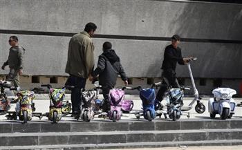 إقبال كبير على حديقة المسلة ببورسعيد خلال احتفالات أعياد الربيع وسط أجواء مبهجة 