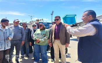  نائب محافظ بورسعيد يقود حملة مكبرة لإزالة الإشغالات والتعديات بنطاق حي المناخ