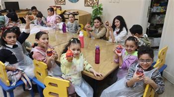 بهجة الربيع في عيون الأطفال.. مكتبة مصر العامة بدمنهور تنظم احتفالية ترفيهية بمناسبة "شم النسيم"