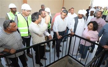 محافظ البحر الأحمر يفتتح المرحلة الثانية من محطة تحلية حلايب