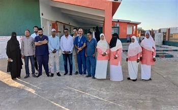 جولة تفقدية لوكيل وزارة الصحة بالبحر الأحمر على وحدات حلايب وشلاتين