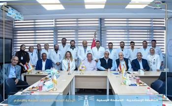“محافظ الإسكندرية يتفقد مستشفى نيل الأمل ويشيد بالخدمات الطبية المجانية وجراحات الأطفال الدقيقة