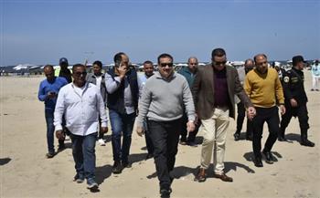  شواطئ محافظة بورسعيد و مدينة بورفؤاد تستقبل الألاف من ابناء المحافظة و المحافظات الأخرى 