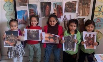 فرقة الطفل للفنون الشعبية تتألق في احتفالات الربيع 