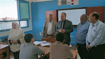 جولة مفاجئة لوكيل وزارة التعليم بأسيوط على مدارس ساحل سليم