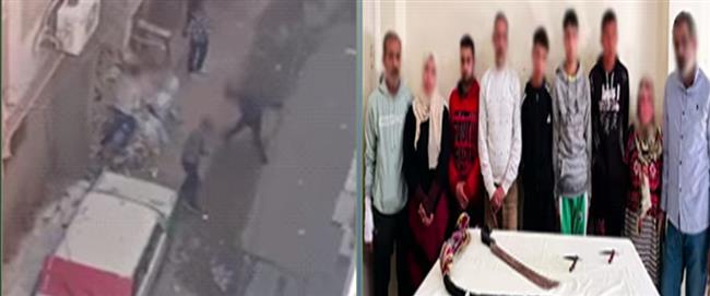 كشف ملابسات مشاجرة بالأسلحة البيضاء بسبب خلاف على شقة سكنية في البحيرة