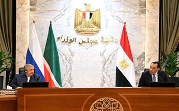 رئيس الوزراء يستقبل رئيس جمهورية تتارستان لبحث عدد من الملفات ذات الاهتمام المشترك
