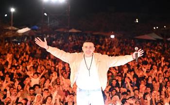 محمد دياب يتألق بأضخم حفلات شم النسيم في القاهرة الجديدة