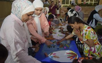 تفاعل كبير من الأطفال في احتفالية قصور الثقافة بشم النسيم بالمنيا الجديدة