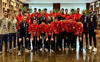 السفير المصري في سلوفاكيا يزور بعثة منتخب اليد 2008 ويشيد بالأداء 