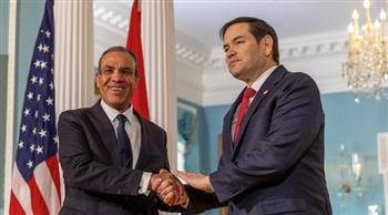 وزير الخارجية الأمريكي ماركو روبيو يستقبل نظيره المصري بدر عبد العاطي