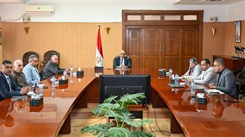 وزيرالري يبحث موقف مشروع المسار الناقل لمياه الصرف الزراعي لمحطة الدلتا الجديدة للمعالجة