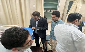 فريق الطب العلاجي يتابع سير العمل والانضباط بمستشفى سوهاج العام