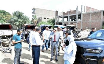 محافظ الأقصر يوجه بإقامة موقف سرفيس بالكرنك ومشاتل زراعية لدعم الخدمات والتجميل