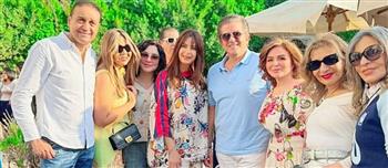 إلهام شاهين تحتفل بـ"شم النسيم" مع   نخبة من نجوم الفن