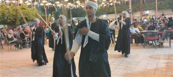 عروض الفنون الشعبية في احتفالات قصور الثقافة بشم النسيم بالمنيا