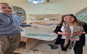 ورشة إنتاجية بمتحف زكريا الخناني وعايدة عبد الكريم لإبداعات فن الزجاج والنحت