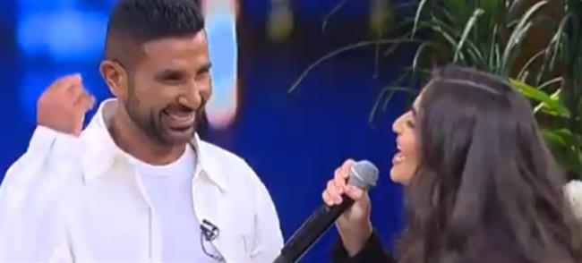 ابنه أحمد سعد تشاركه الغناء لأول مرة على المسرح