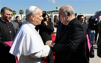 بابا الفاتيكان يغادر الجزائر عقب زيارته الرسمية