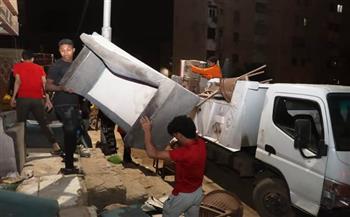 رفع أكثر من 255 حالة إشغال متنوعة بنطاق حى جنوب بمدينة أسوان 