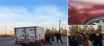 مشادة مرورية بالبحيرة.. وضبط طالب سائق سيارة بدون رخصة عقب بلاغ تصادم وفرار