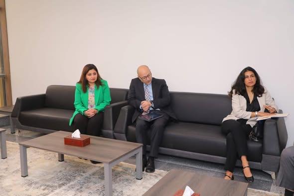 محافظ دمياط يستقبل مدير مكتب منظمة العمل الدولية ويبحثان آليات تعزيز التعاون المشترك 