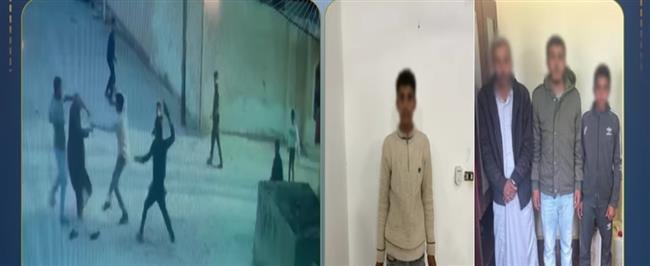 ضبط 4 متهمين بالتعدي على مُسن وسحله في شارع بالعريش