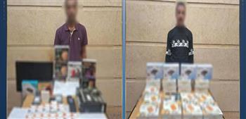 ضبط محلين بشرم الشيخ لبيع أجهزة فك شفرات القنوات بالمخالفة للقانون