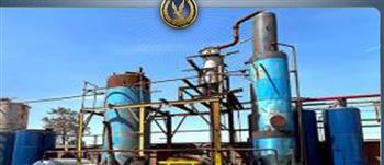 مداهمة مصنع زيوت مغشوشة بالشرقية وتحريز 109 أطنان مواد بترولية ومخلفات