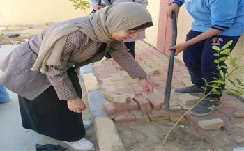 زراعة 8 آلاف شتلة ضمن المرحلة الرابعة للمبادرة الرئاسية "100 مليون شجرة" بقنا