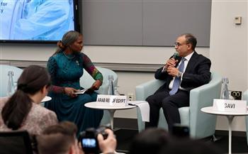 وزير الخارجية يشارك في جلسة للبنك الدولي حول تعزيز الإنتاج الصحي ويستعرض دور مصر على المستوى القاري