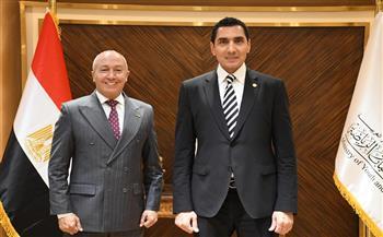 وزير الشباب يستقبل ممدوح الششتاوي لبحث خطط تطوير السياحة الرياضية  