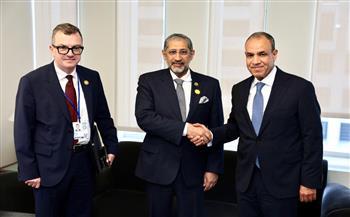 وزير الخارجية يلتقي رئيس المصرف العربي للتنمية الاقتصادية في أفريقيا 