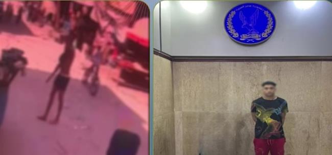 القبض على عاطل في حلوان بعد إشهار سلاح ناري بسبب معاكسة فتاة